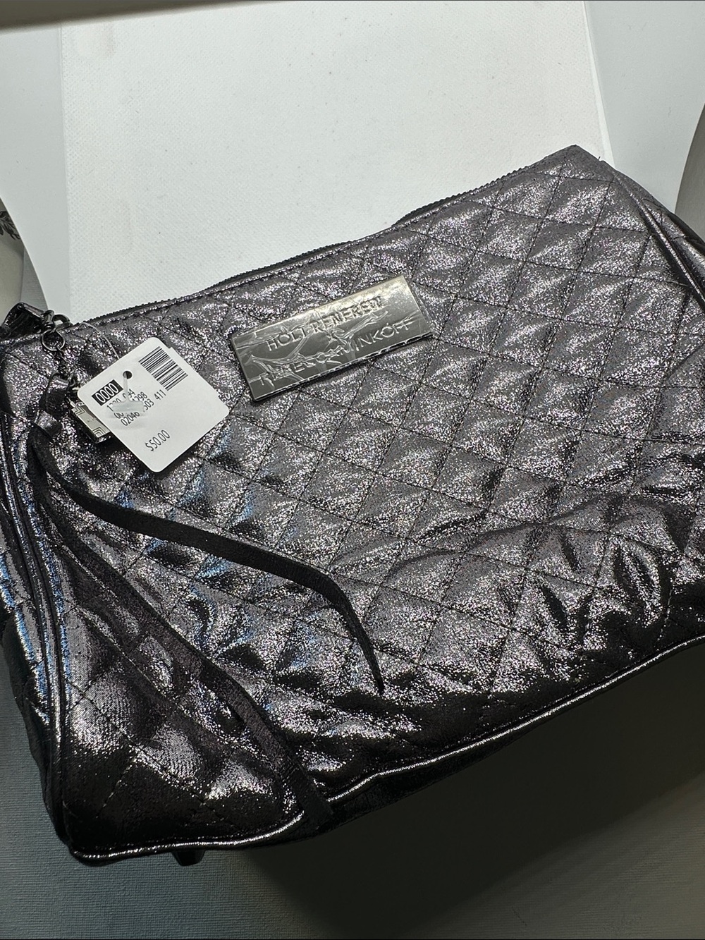 Rebecca Minkoff Quilted Metallic bag - Silver (67)